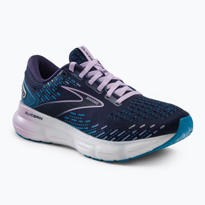 Brooks Glycerin 20 women's running shoes navy blue 1203691B499