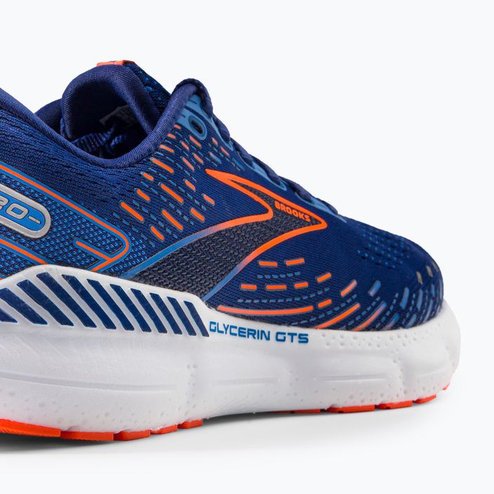 Brooks Glycerin GTS 20 men's running shoes navy blue 1103831D444 9