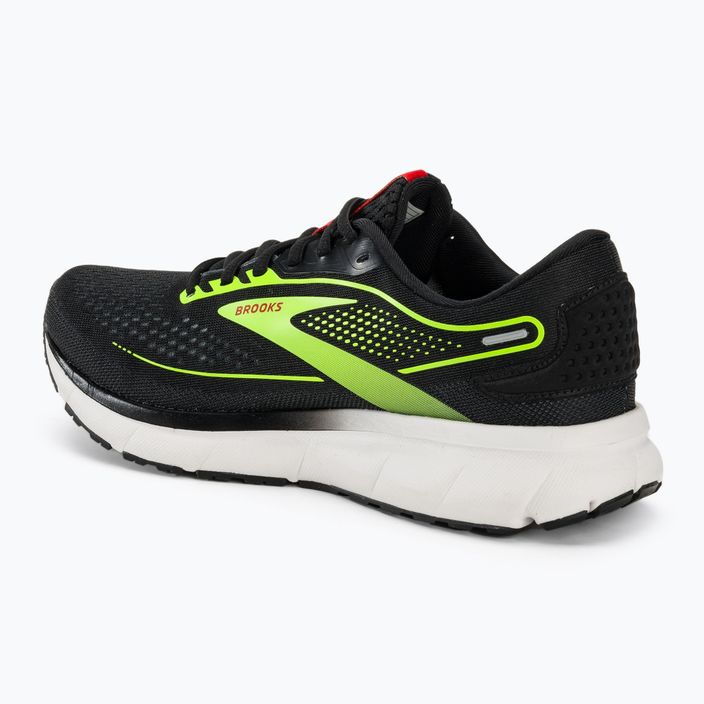 Brooks Trace 2 men's running shoes black/primer grey/nightlife 3