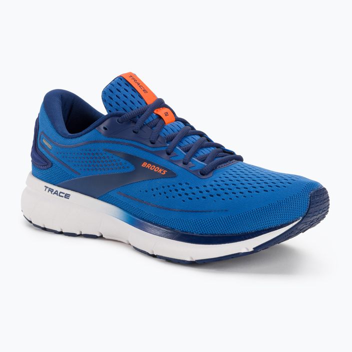 Brooks Trace 2 men's running shoes palace blue/blue depths/orange