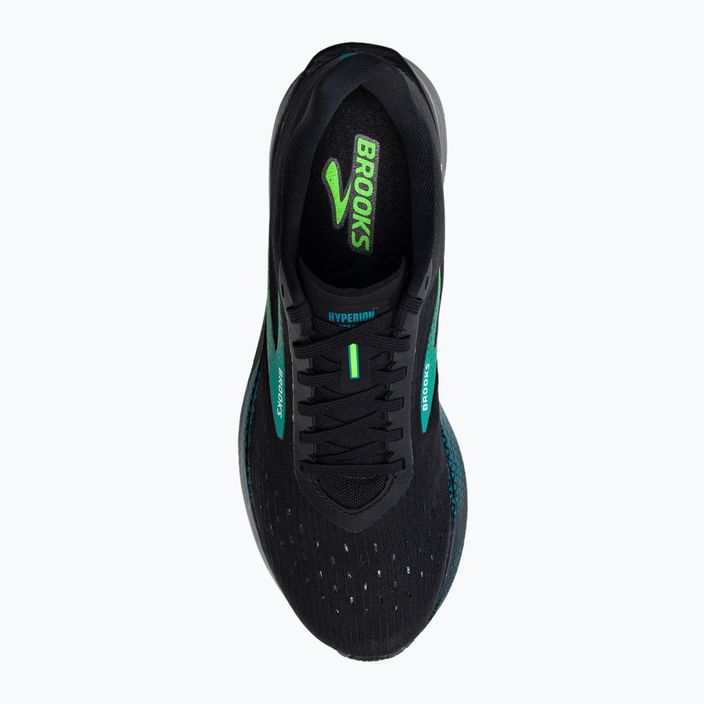 Brooks Hyperion Tempo men's running shoes black-green 1103391D075 6