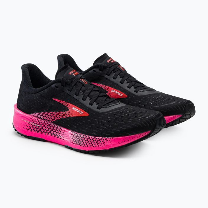 Brooks Hyperion Tempo women's running shoes black/pink 1203281B086 5
