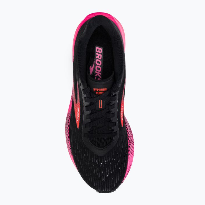 Brooks Hyperion Tempo women's running shoes black/pink 1203281B086 6