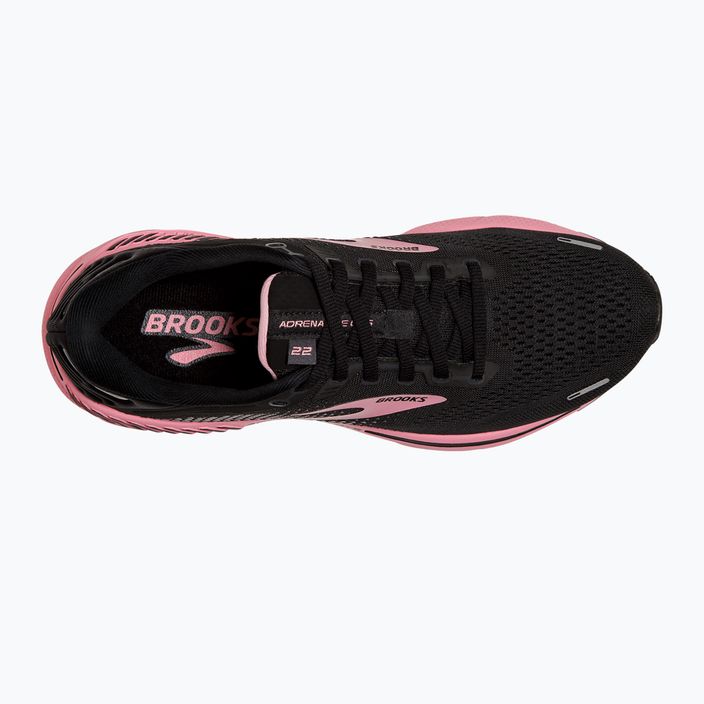 Women's running shoes Brooks Adrenaline GTS 22 black/pink 1203531B054 12