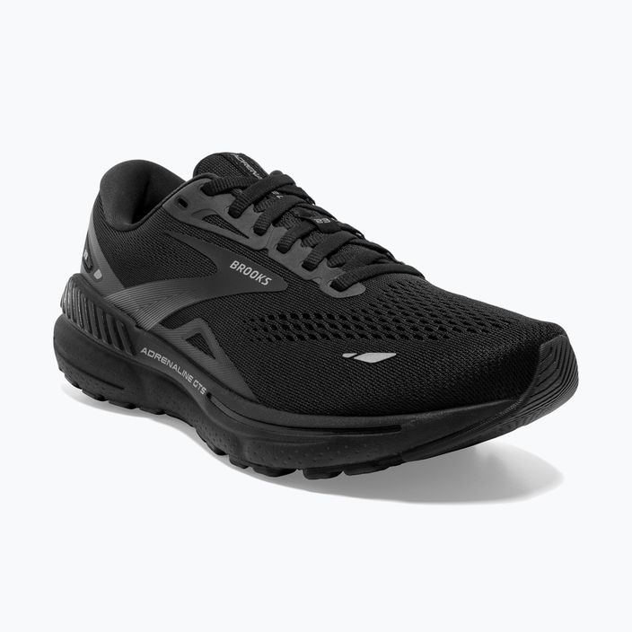 Men's running shoes Brooks Adrenaline GTS 23 black/black/ebony 11