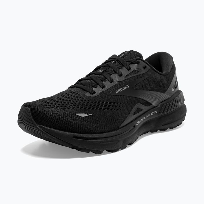 Men's running shoes Brooks Adrenaline GTS 23 black/black/ebony 16