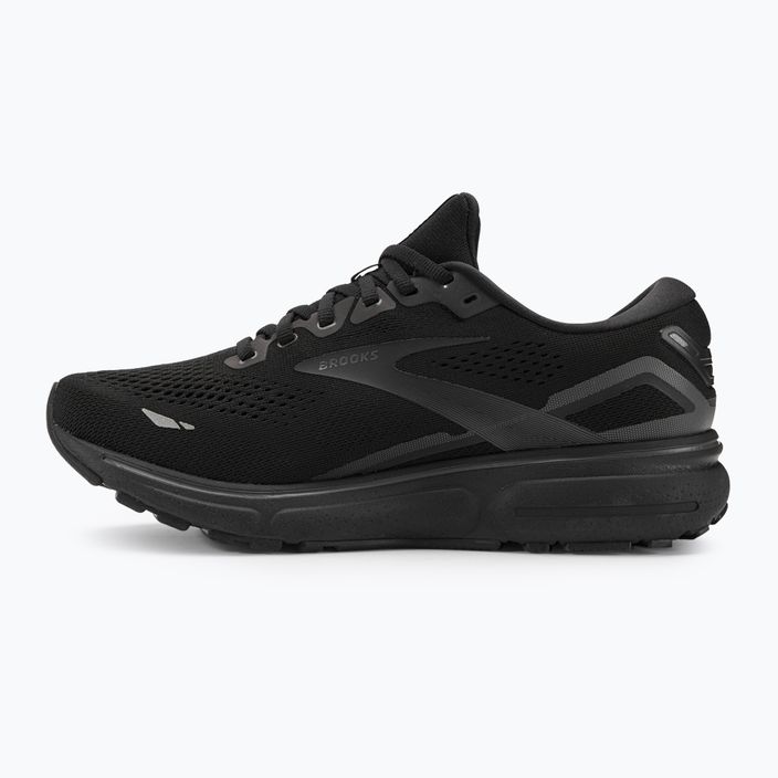 Brooks Ghost 15 men's running shoes black/blacl/ebony 10