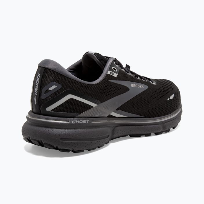 Brooks Ghost 15 GTX men's running shoes black/blackened pearl/alloy 17