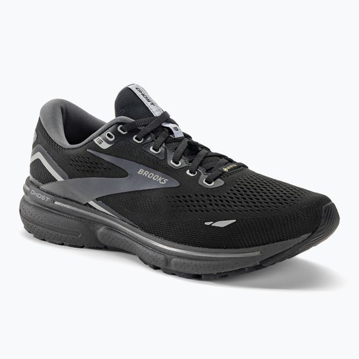 Brooks Ghost 15 GTX men's running shoes black/blackened pearl/alloy