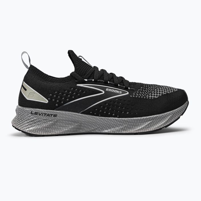 Brooks Levitate StealthFit 6 men's running shoes black 1103971D046 2