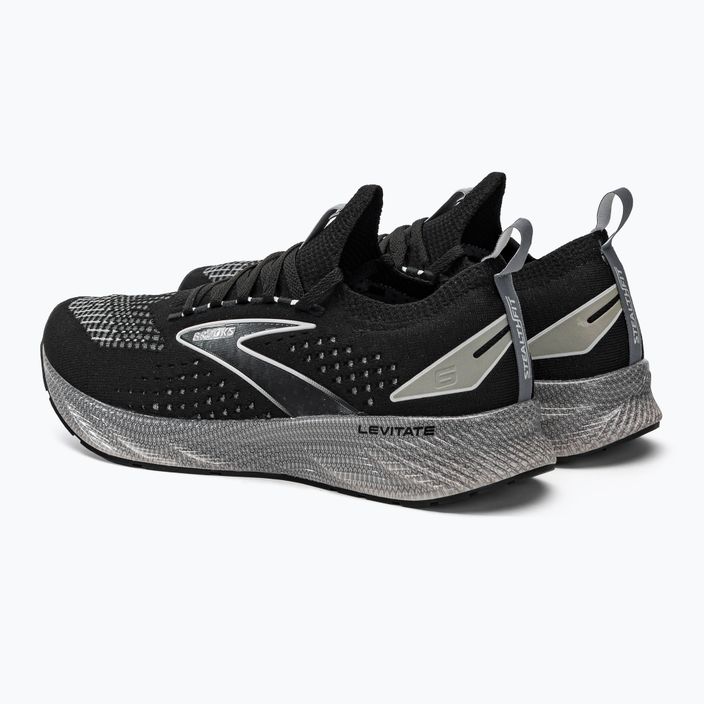 Brooks Levitate StealthFit 6 men's running shoes black 1103971D046 3