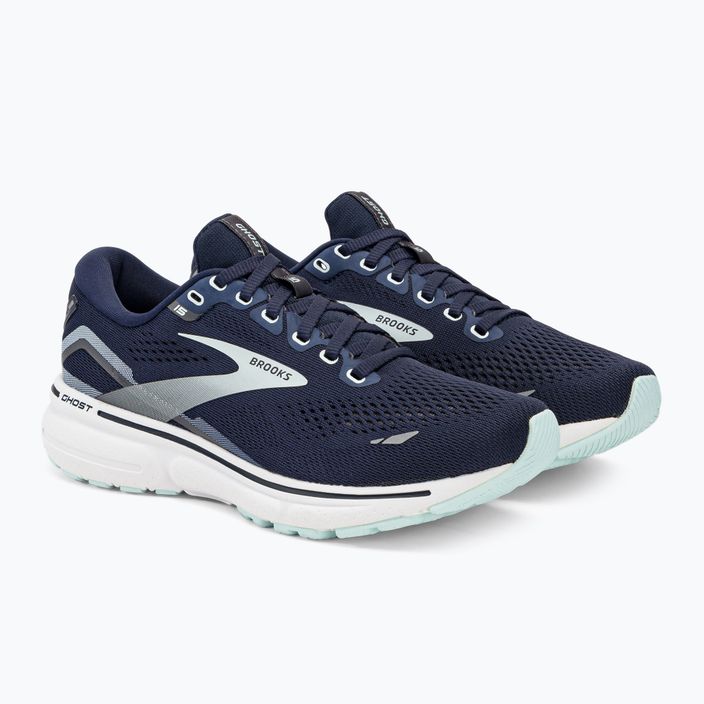 Brooks Ghost 15 women's running shoes navy blue 1203801B450 4