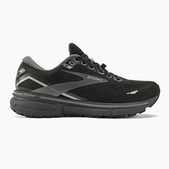 Brooks Ghost 15 GTX women's running shoes black/blackened pearl/alloy 2