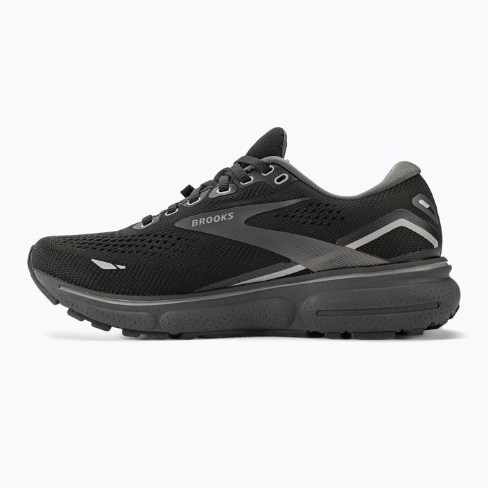 Brooks Ghost 15 GTX women's running shoes black/blackened pearl/alloy 10