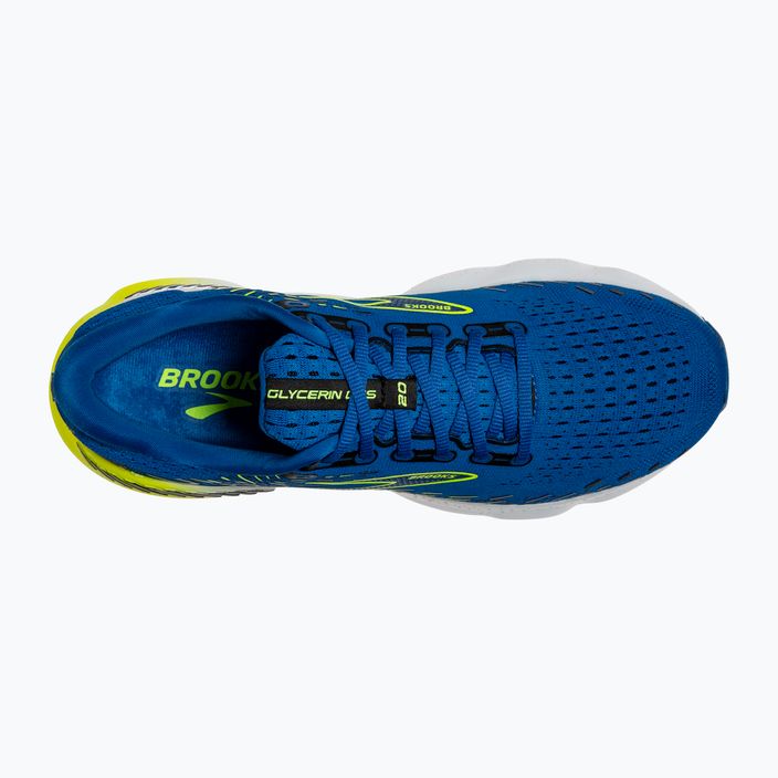 Men's running shoes Brooks Glycerin GTS 20 blue 1103831D482 13