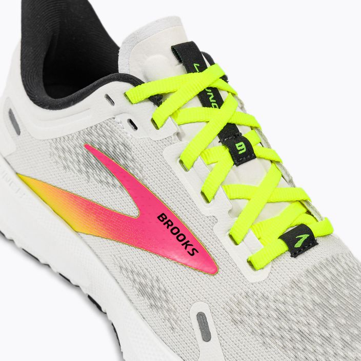 Brooks Launch 9 women's running shoes white 1203731B148 8