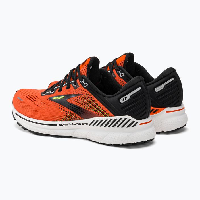 Men's running shoes Brooks Adrenaline GTS 22 orange 1103661D846 3