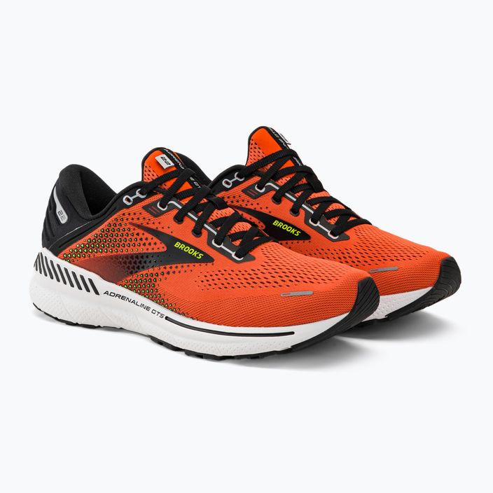 Men's running shoes Brooks Adrenaline GTS 22 orange 1103661D846 4