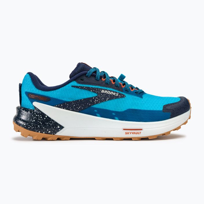 Brooks Catamount 2 men's running shoes peacoat/atomic blue/roobios 2