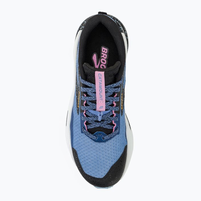 Brooks Catamount 2 women's running shoes blue/black/yellow 5