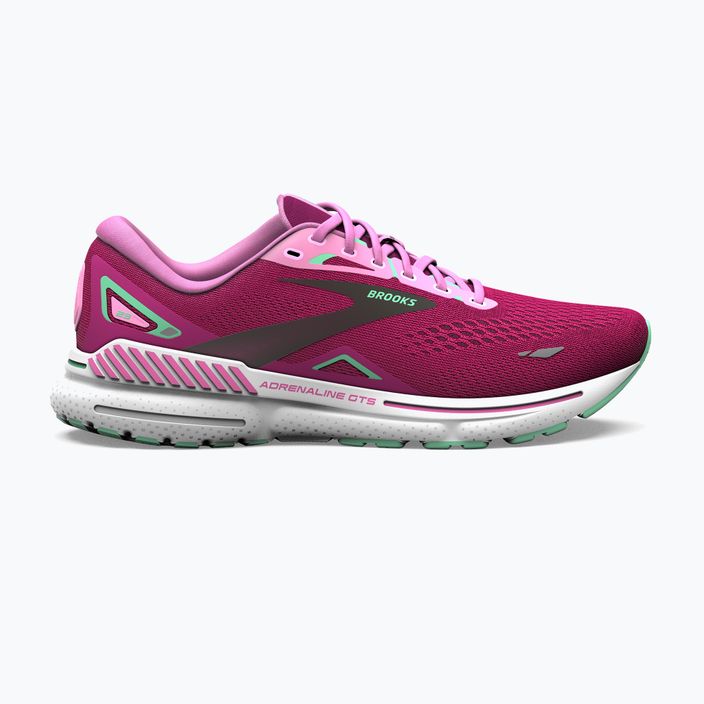 Women's running shoes Brooks Adrenaline GTS 23 pink/festival fuchsia/black 12
