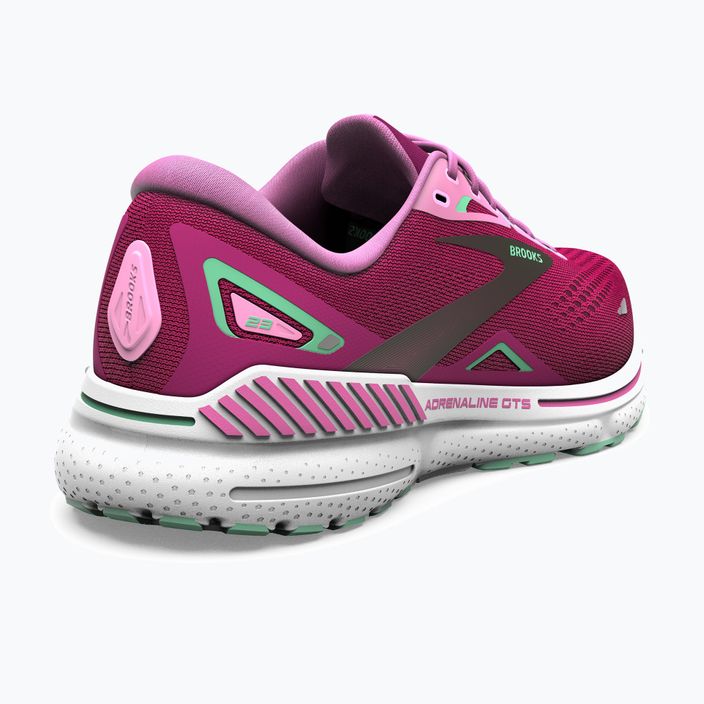 Women's running shoes Brooks Adrenaline GTS 23 pink/festival fuchsia/black 16