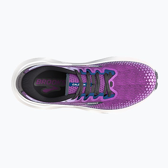 Brooks Caldera 6 women's running shoes purple/violet/navy 13