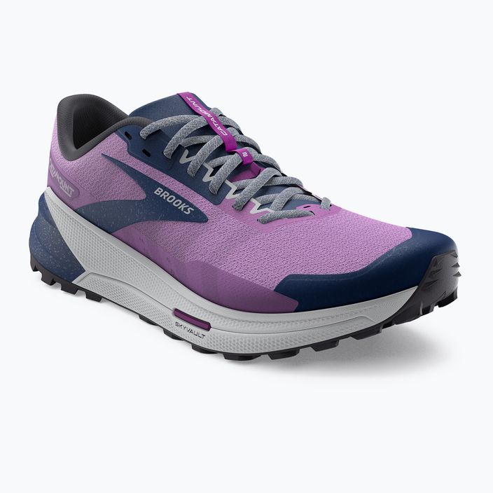 Brooks Catamount 2 women's running shoes violet/navy/oyster 8