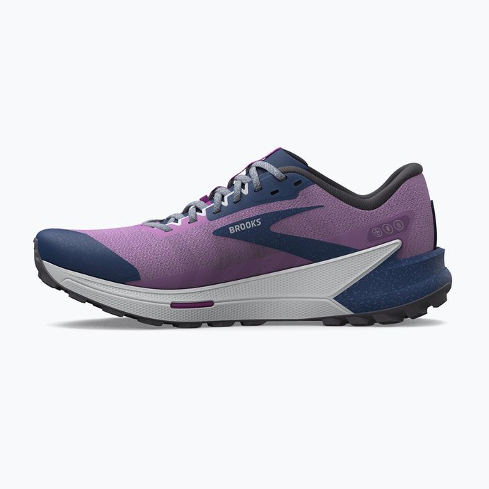 Brooks Catamount 2 women's running shoes violet/navy/oyster 10