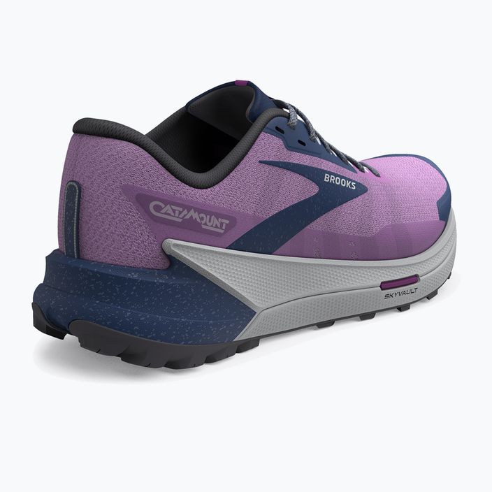 Brooks Catamount 2 women's running shoes violet/navy/oyster 11