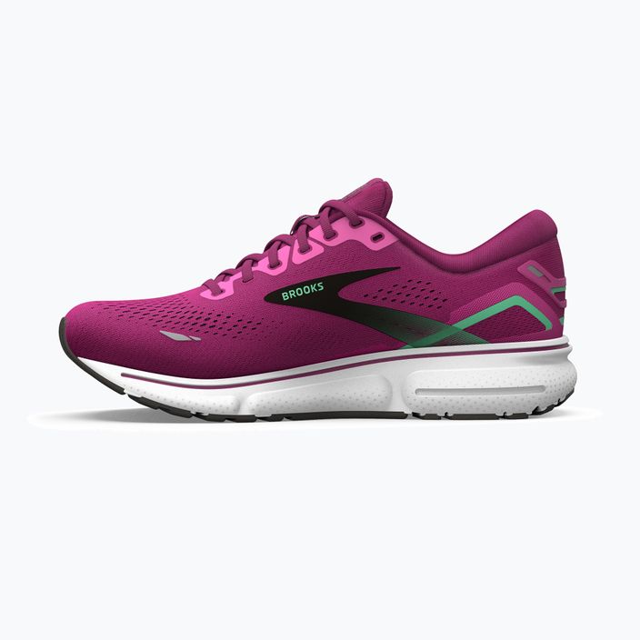 Brooks Ghost 15 women's running shoes pink/festival fuchsia/black 13