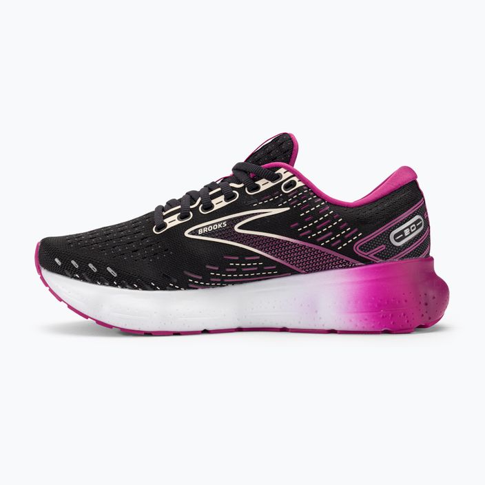 Women's running shoes Brooks Glycerin 20 black/fuchsia/linen 3