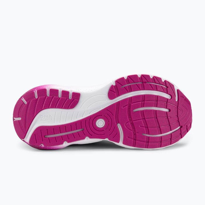 Women's running shoes Brooks Glycerin GTS 20 black/fuchsia/linen 7