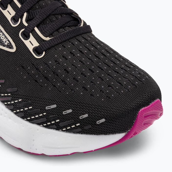 Women's running shoes Brooks Glycerin GTS 20 black/fuchsia/linen 9