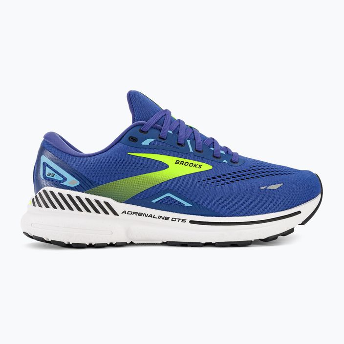 Brooks Adrenaline GTS 23 blue/nightlife/black men's running shoes 2