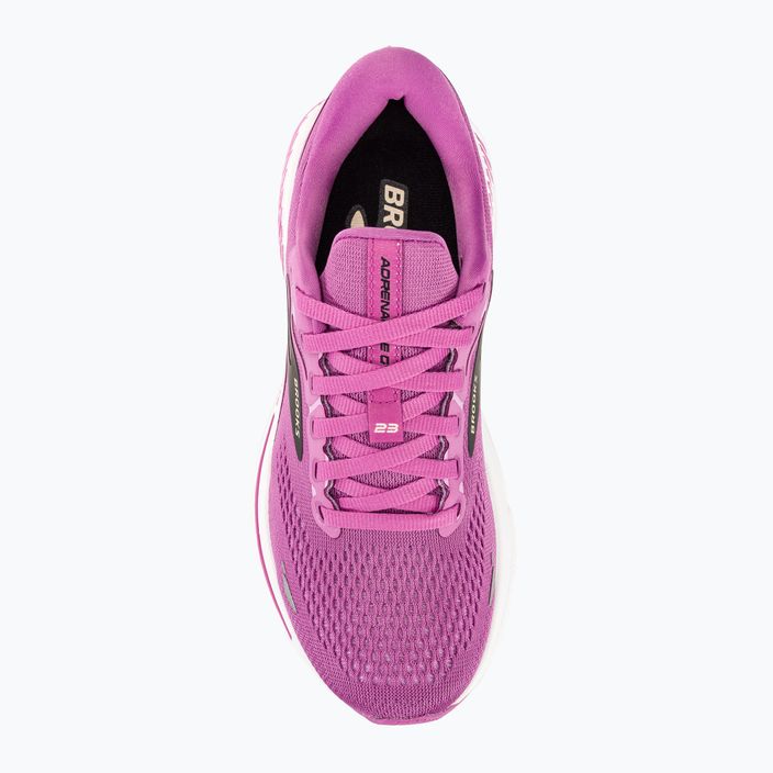 Brooks Adrenaline GTS 23 orchid/black/purple women's running shoes 7