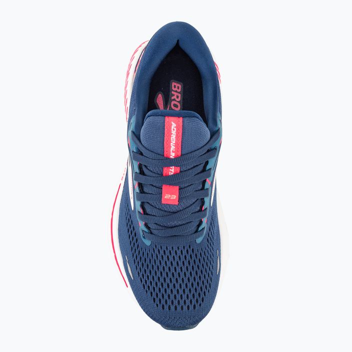 Women's running shoes Brooks Adrenaline GTS 23 blue/raspberry/white 6