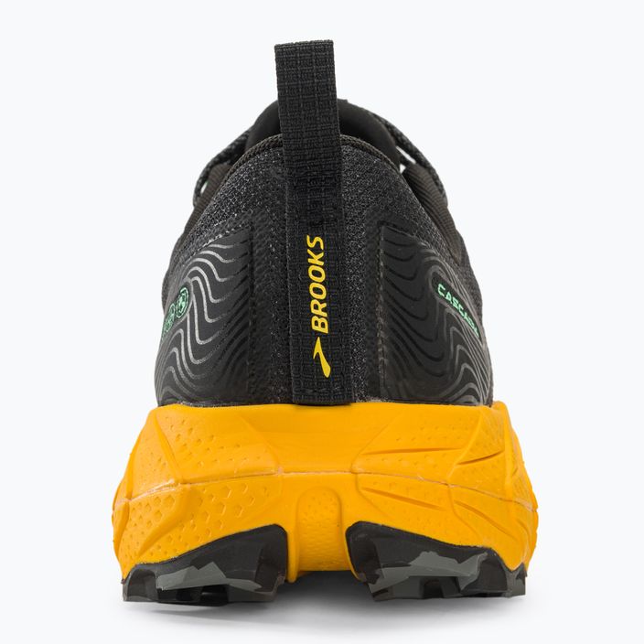Brooks Cascadia 17 men's running shoes lemon chrome/sedona sage 8