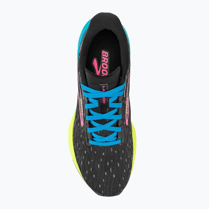 Brooks Launch 10 women's running shoes black/nightlife/blue 5