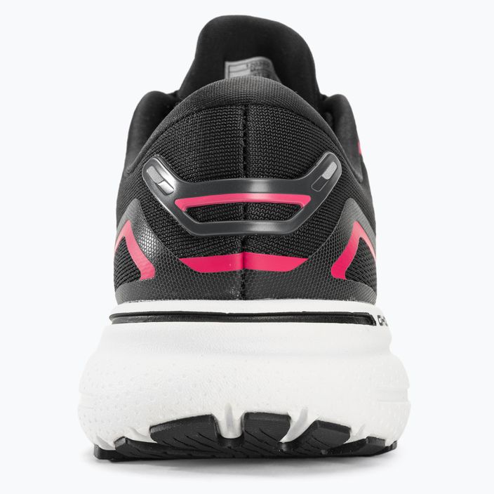 Brooks Ghost 15 women's running shoes black/orange/raspberry 8