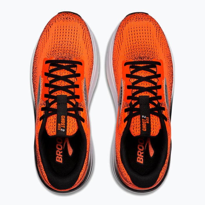 Brooks Ghost Max 2 men's running shoes orange/orange/black 14