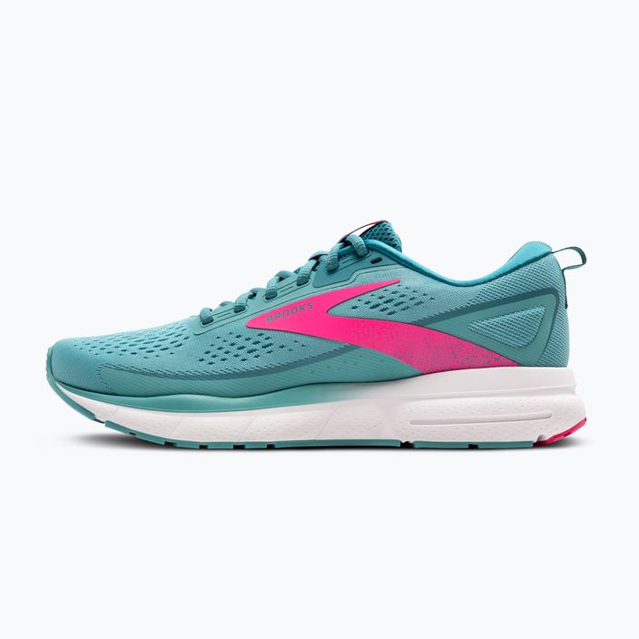 Brooks Trace 3 women's running shoes aqua/storm/pink 10