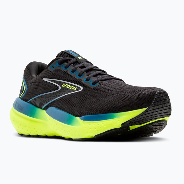 Brooks Glycerin 21 men's running shoes black/blue/nightlife