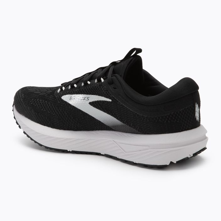 Brooks Revel 7 black/white men's running shoes 3