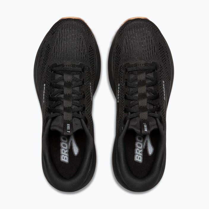 Women's running shoes Brooks Revel 7 black/black 5