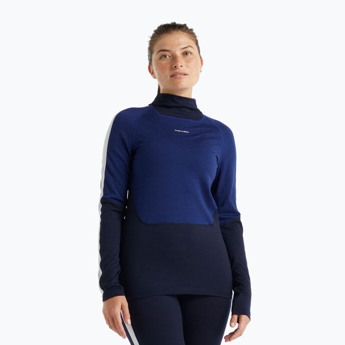 Women's thermal t-shirt icebreaker 200 Sonebula navy blue IB0A59JU0901