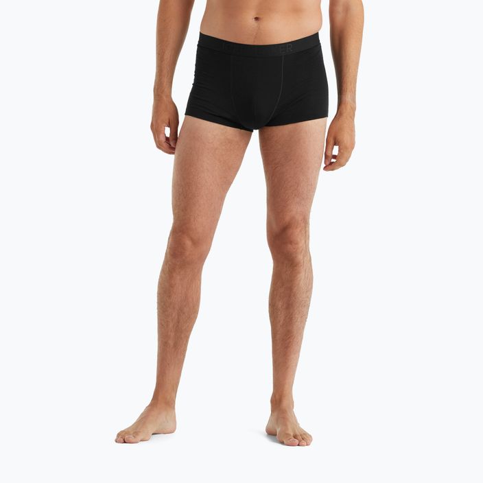 Men's thermal boxer shorts icebreaker Anatomica Cool-Lite black 105223 4