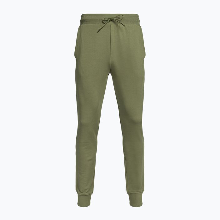 Men's Napapijri Malis Sum green lichen trousers 6