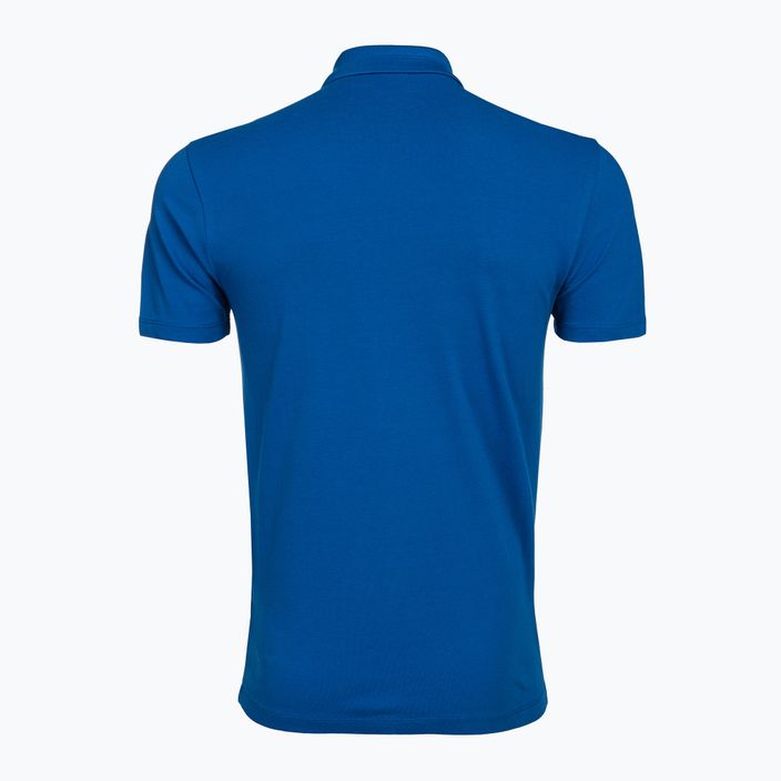 Men's Napapijri Ealis blue lapis polo shirt 2