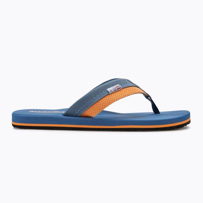 Men's Napapijri NP0A4I8G blue marine flip flops 2